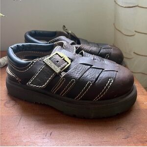 Vintage Dr. Martens Bark Grizzly Sandals. Like new, only worn a couple time.